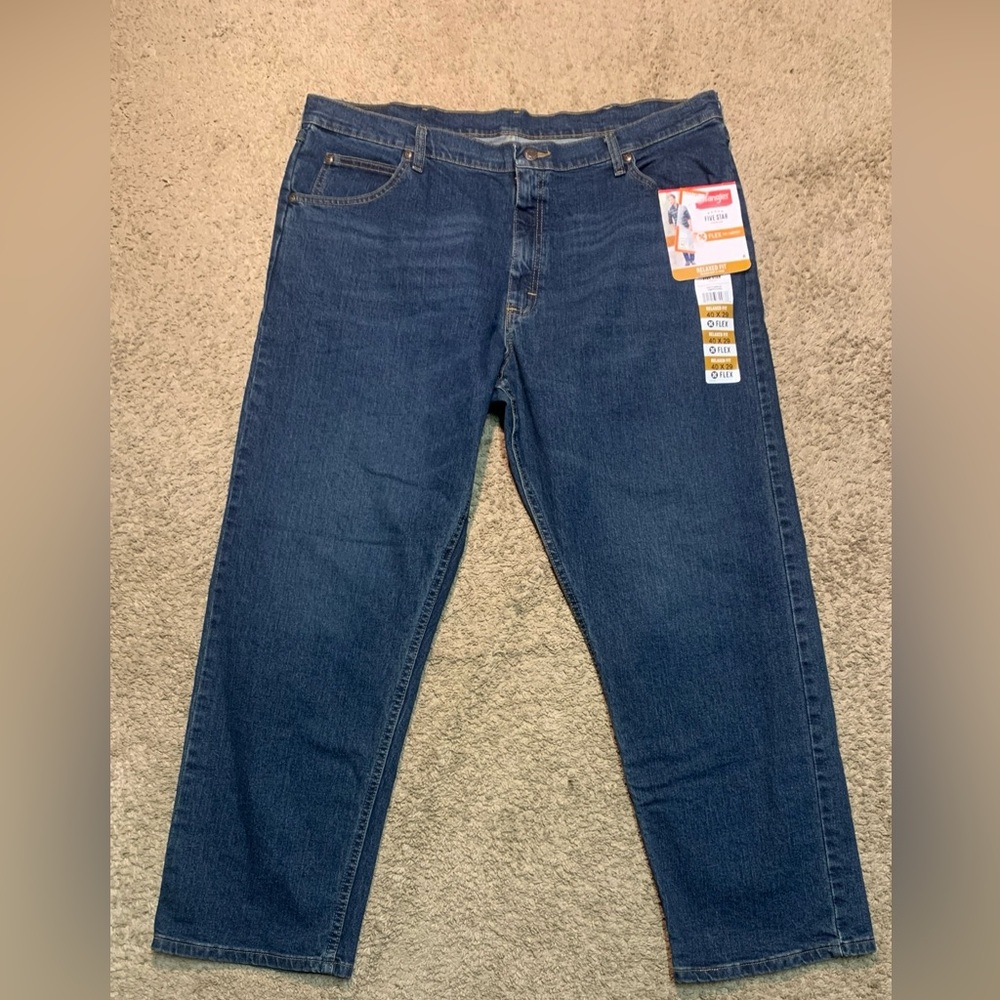 wrangler denim jeans 40x29